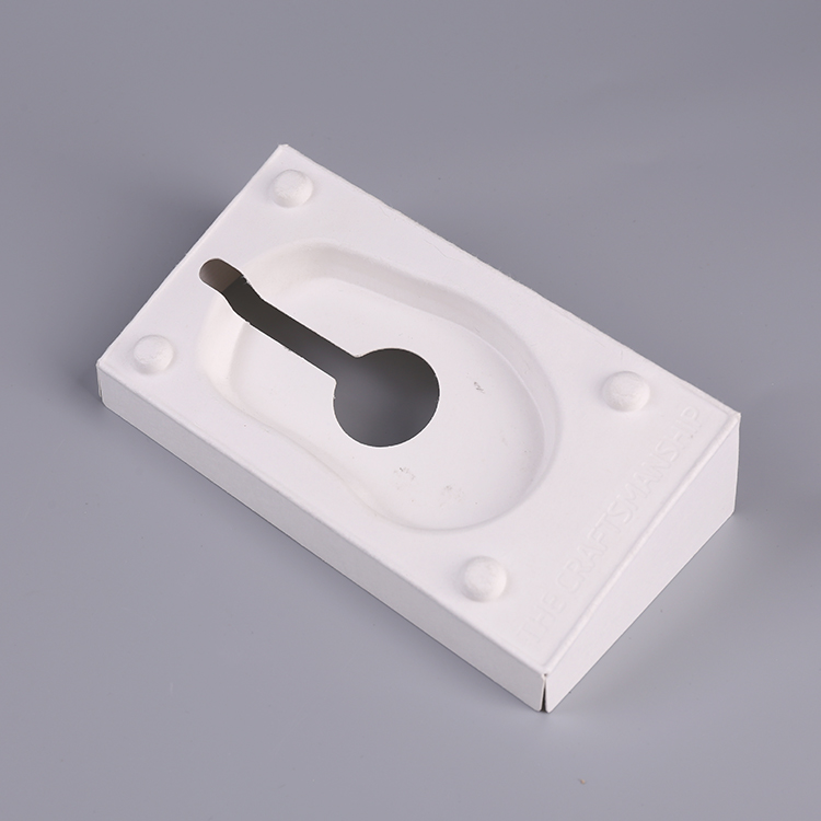 Sugarcane Bagasse Pulp Molded Electronic Tray