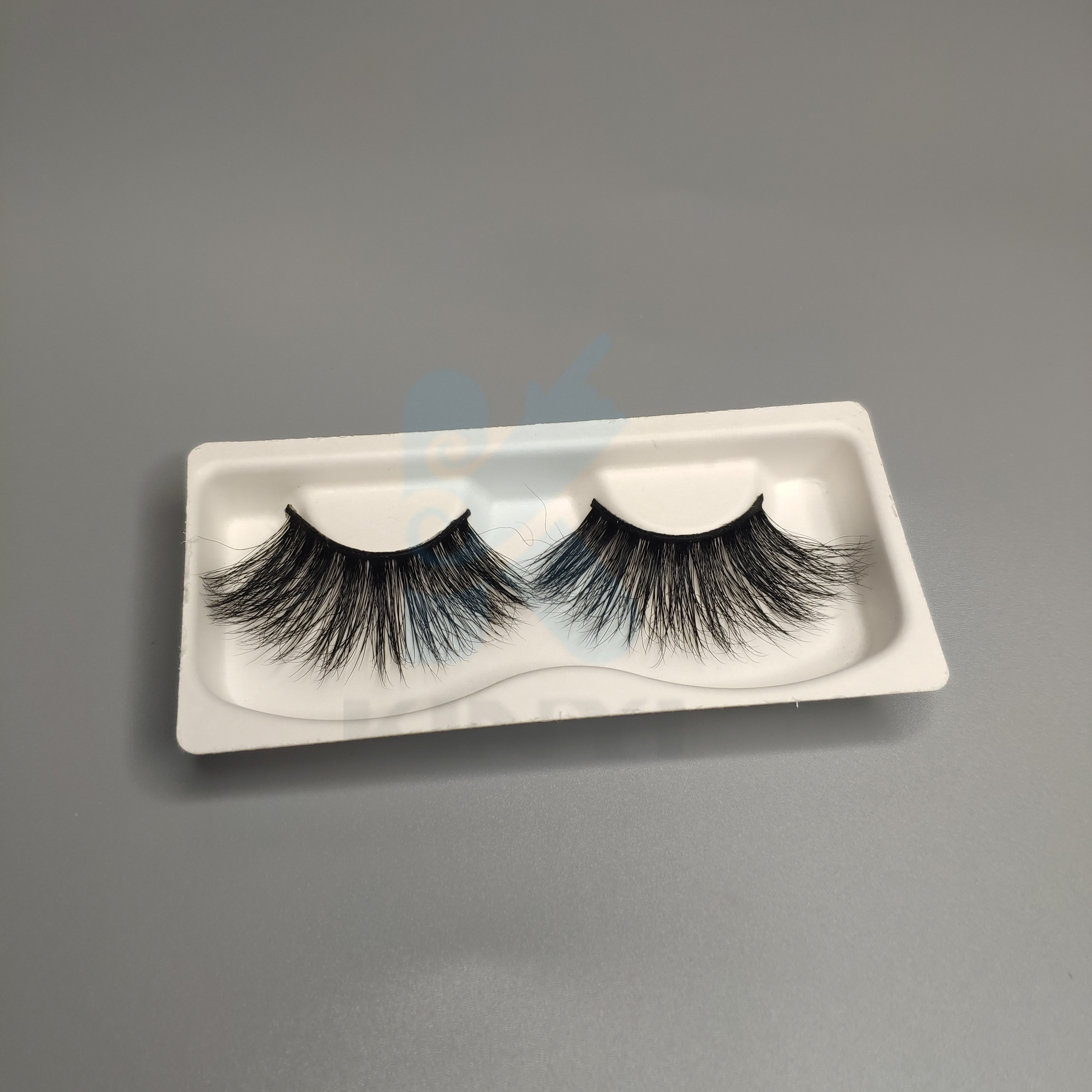 Biodegradable Bagasse Pulp Molded Eyelash Packaging Tray
